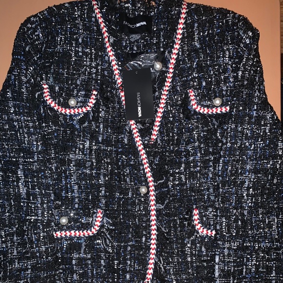Take My Hand Jacket (blazer) - Blue - Picture 1 of 5